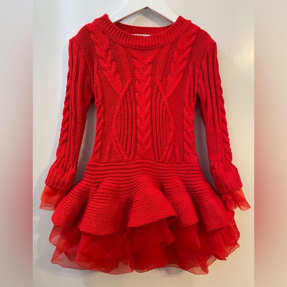 🎄 Sassy and Sweet Holiday🎄 Paulinie Collection Poinsettia red. EUC.♥️ - Picture 5 of 7